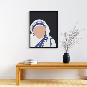 Mother Teresa Feminist Icon Print