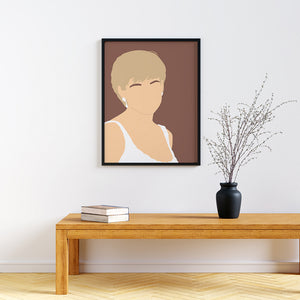 Princess Diana Feminist Icon Print