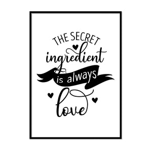 The Secret Ingredient is Always Love - Printers Mews