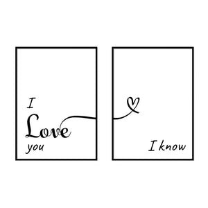 I Love You | I Know - Printers Mews
