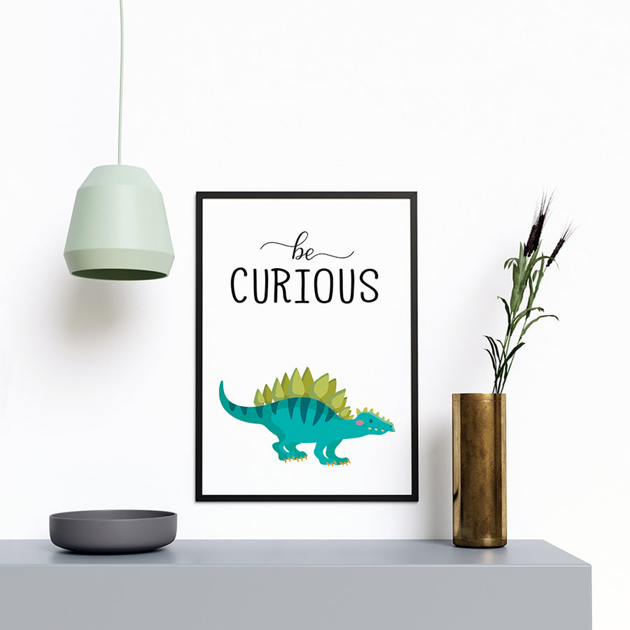 Be Curious Dinosaur - Printers Mews