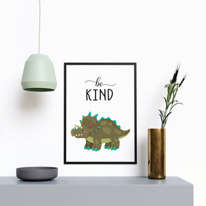 Be Kind Dinosaur - Printers Mews