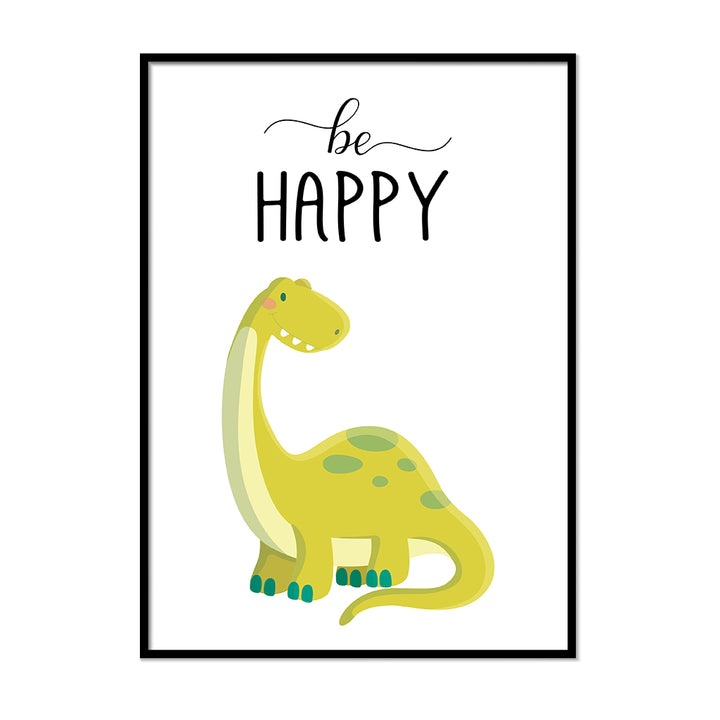 Be Happy Dinosaur - Printers Mews