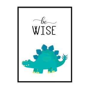 Be Wise Dinosaur - Printers Mews