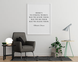 Here's to Strong Women - Printers Mews