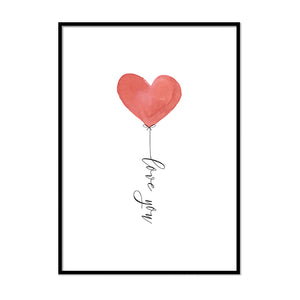 Love Heart Balloon - Printers Mews