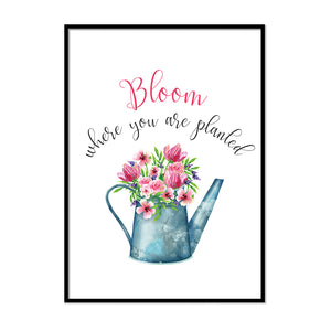 Bloom Where You Are Planted - Printers Mews
