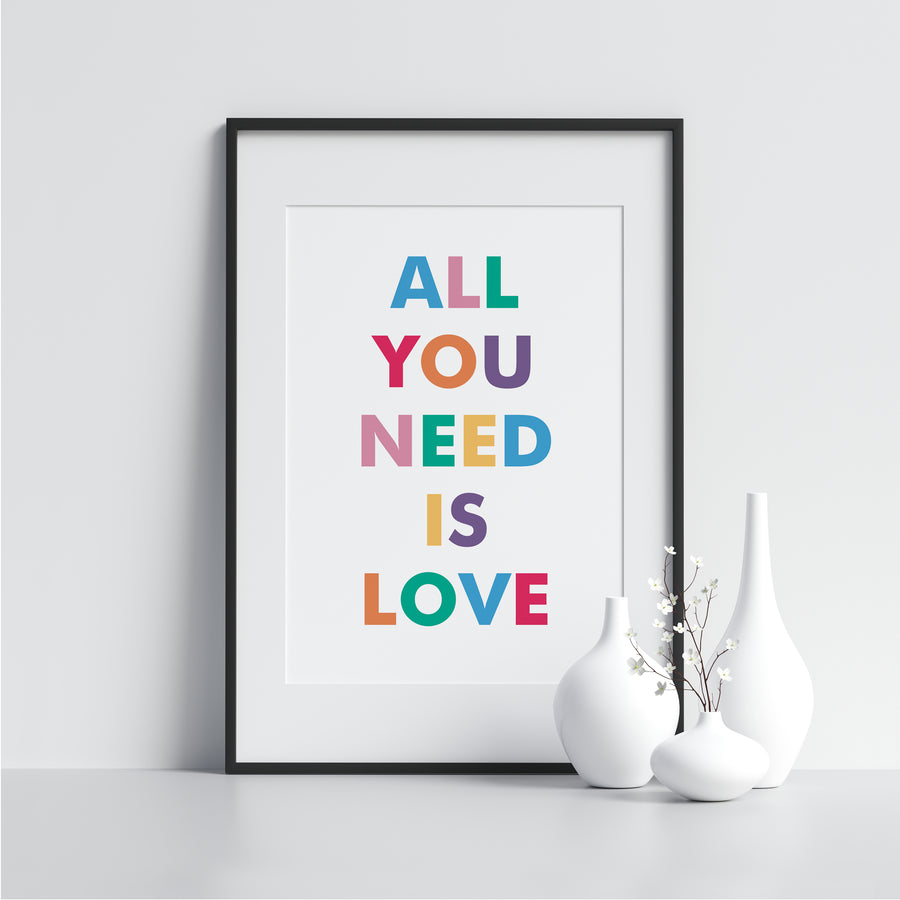 All You Need is Love - Printers Mews