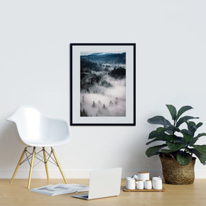 Misty Forest Poster - Printers Mews