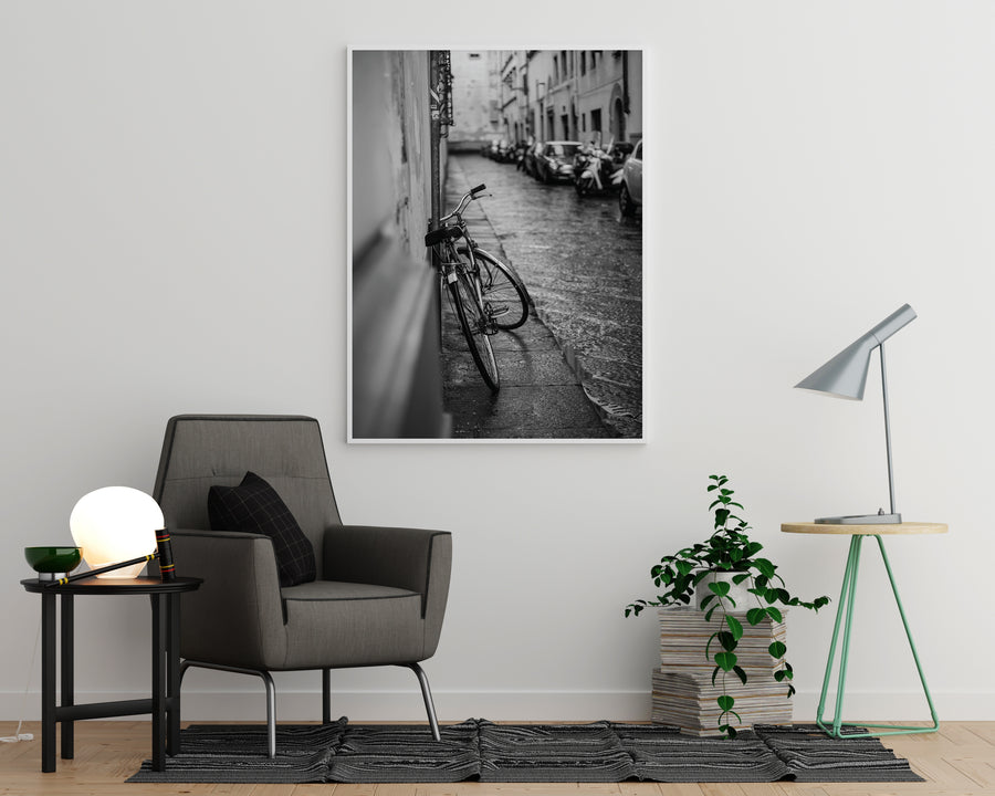 Vintage Bike Lanes Poster - Printers Mews