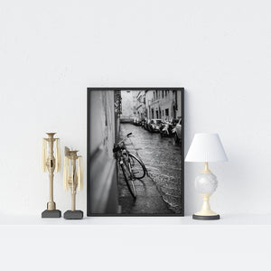 Vintage Bike Lanes Poster - Printers Mews