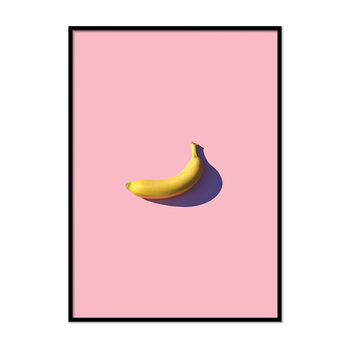 Pink Banana Poster - Printers Mews