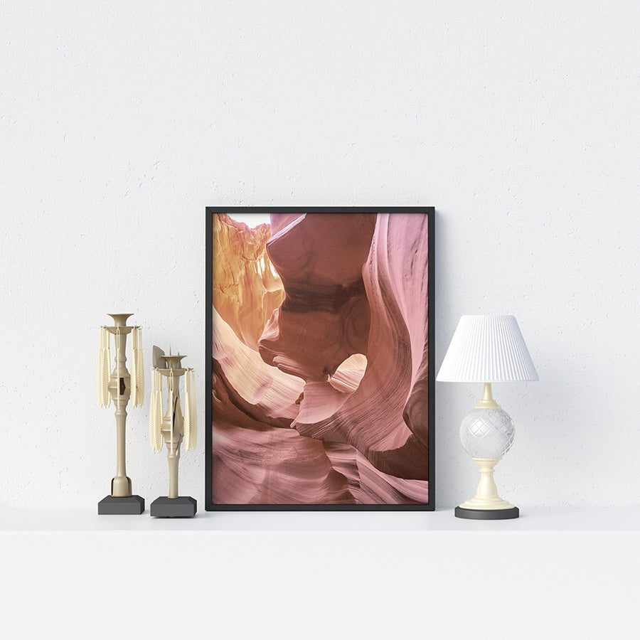 Pink Caves Poster - Printers Mews