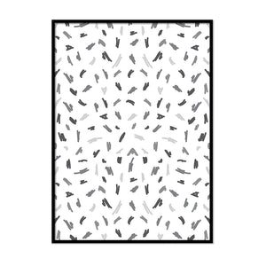 Irregular Small Gray Shapes - Printers Mews