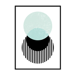 Black and Blue Circles - Printers Mews