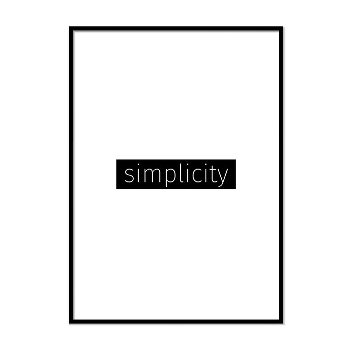 Simplicity - Printers Mews