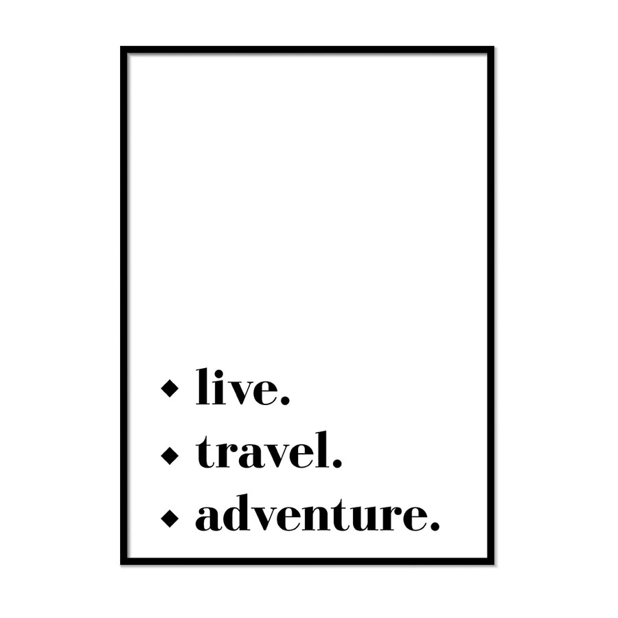 Live. Travel. Adventure. - Printers Mews