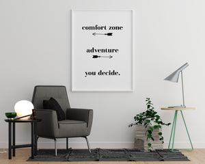 Comfort Zone Adventure You Decide - Printers Mews
