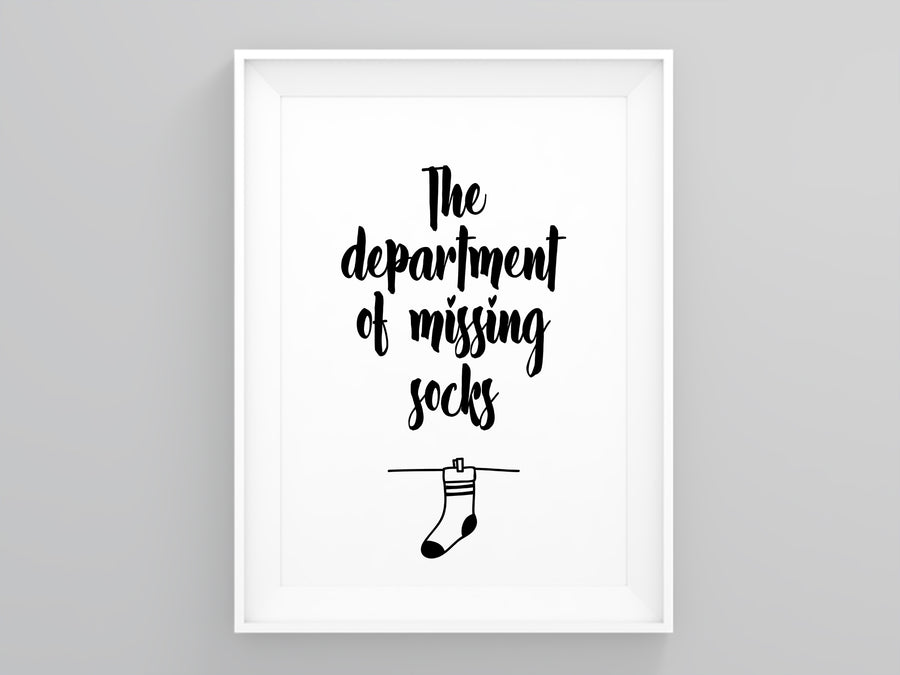 The Department of Missing Socks