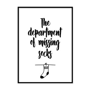 The Department of Missing Socks | Printers Mews