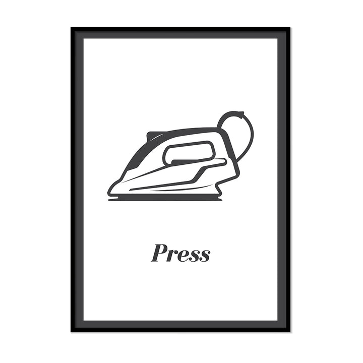 Press Laundry Room Print | Printers Mews