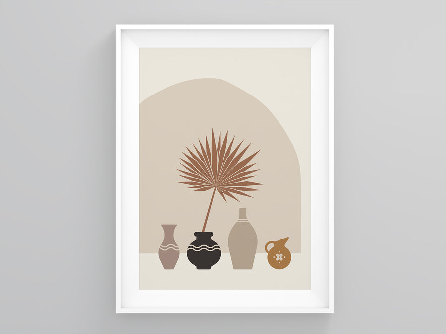 Simplifed Pottery Poster | Printers Mews